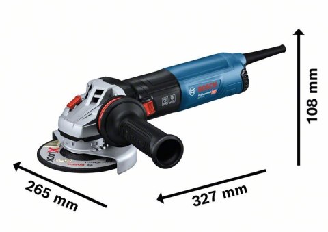 BOSCH SZLIFIERKA KĄTOWA 125MM GWS 14-125 S 1400W BOSCH SZLIFIERKA KĄTOWA 125MM GWS 14-125 S 1400W