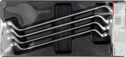 YATO WKŁAD DO SZUFLADY KLUCZE OCZKOWE ODGIĘTE 21- 32MM 4 CZĘŚCI YATO WKŁAD DO SZUFLADY KLUCZE OCZKOWE ODGIĘTE 21- 32MM 4 CZĘŚCI
