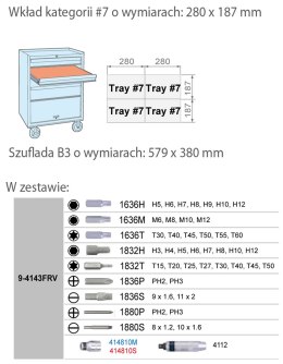 KING TONY WKRĘTAK UDAROWY + BITY 5/16 43CZĘŚCI