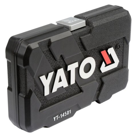 YATO ZESTAW NARZĘDZIOWY 1/4'' 56 CZĘŚCI YATO ZESTAW NARZĘDZIOWY 1/4'' 56 CZĘŚCI