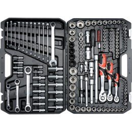 YATO ZESTAW NARZĘDZIOWY XXL 1/4'', 3/8'', 1/2'' 150 SZT