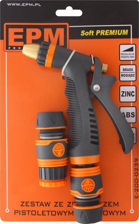 EPM ZRASZACZ PISTOLET +3 ZŁĄCZKI TPR EPM ZRASZACZ PISTOLET +3 ZŁĄCZKI TPR