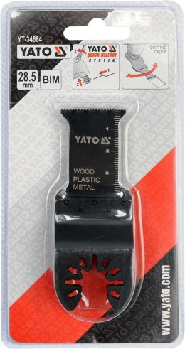 YATO BRZESZCZOT WGŁĘBNY 28.5MM DO NARZĘDZIA WIELOF. BIM 3 SZTUK
