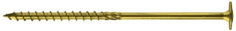 UN WKRĘT DO DREWNA Z KOŁNIERZEM NA TORX OCYNK ŻÓŁTY 6*260MM T30 UN WKRĘT DO DREWNA Z KOŁNIERZEM NA TORX OCYNK ŻÓŁTY 6*260MM T30