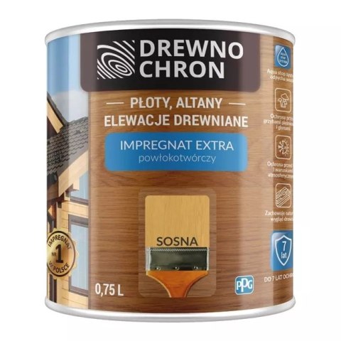 DREWNOCHRON DREWNOCHRON IMPREGNAT POWŁOKOTWÓRCZY SOSNA 4.5L DREWNOCHRON DREWNOCHRON IMPREGNAT POWŁOKOTWÓRCZY SOSNA 4.5L