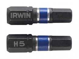 IRWIN GROT UDAROWY JEDNOSTRONNY, BIT, KOŃCÓWKA 25MM 2 SZT. HEX5