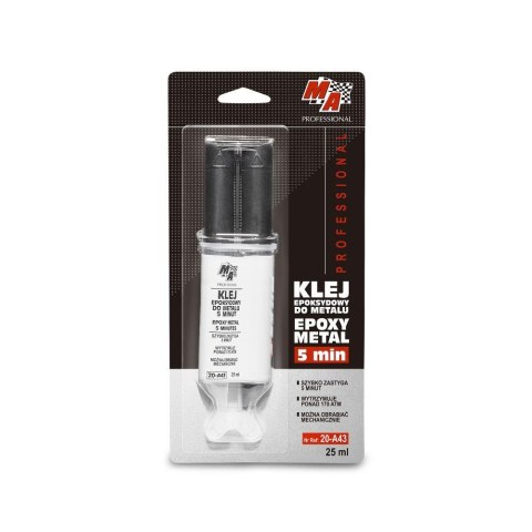 MA PROFESSIONAL KLEJ EPOXYDOWY DO METALU 5 MINUT MA PROFESSIONAL KLEJ EPOXYDOWY DO METALU 5 MINUT