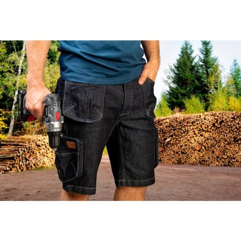NEO KRÓTKIE SPODENKI DENIM ROZMIAR L NEO KRÓTKIE SPODENKI DENIM ROZMIAR L