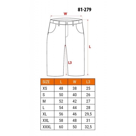 NEO KRÓTKIE SPODENKI DENIM ROZMIAR L NEO KRÓTKIE SPODENKI DENIM ROZMIAR L