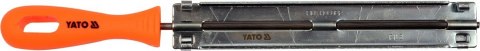 YATO PROWADNIK Z PILNIKIEM DO OSTRZENIA ŁAŃCUCHÓW 4.0MM YATO PROWADNIK Z PILNIKIEM DO OSTRZENIA ŁAŃCUCHÓW 4.0MM