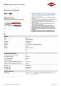 KNIPEX SZCZYPCE-KLUCZ 180MM