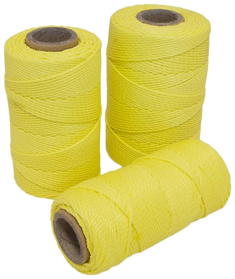 GROT SZNUREK MURARSKI POLIPROPYLENOWY 1.6MM 100M GROT SZNUREK MURARSKI POLIPROPYLENOWY 1.6MM 100M