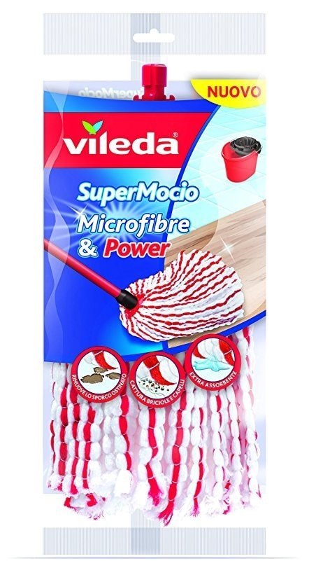 VILEDA VILEDA ZAPAS DO MOPA SUPERMOCIO MICROFIBRE & POWER VILEDA VILEDA ZAPAS DO MOPA SUPERMOCIO MICROFIBRE & POWER