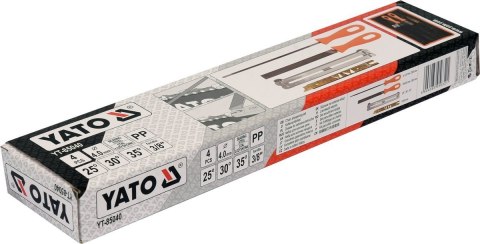 YATO ZESTAW DO OSTRZENIA ŁAŃCUCHA 4.0MM 4SZT YATO ZESTAW DO OSTRZENIA ŁAŃCUCHA 4.0MM 4SZT