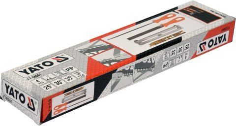 YATO ZESTAW DO OSTRZENIA ŁAŃCUCHA 4.5MM 4SZT YATO ZESTAW DO OSTRZENIA ŁAŃCUCHA 4.5MM 4SZT