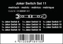 WERA ZESTAW KLUCZY PŁASKO-OCZKOWYCH 6001 JOKER SWITCH 11SZT.