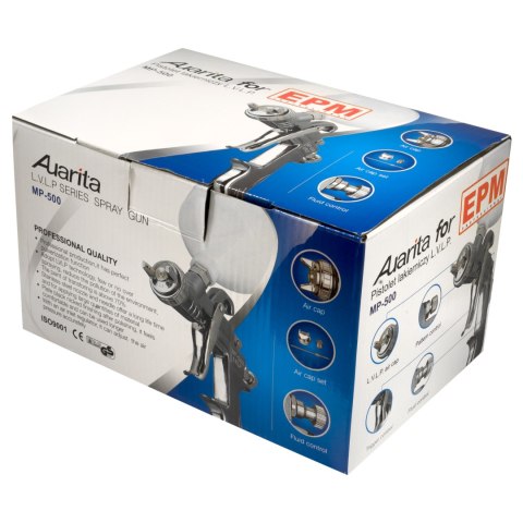EPM PISTOLET LAKIERNICZY L.V.L.P. AURITA MP-500 600ML 1.4 EPM PISTOLET LAKIERNICZY L.V.L.P. AURITA MP-500 600ML 1.4