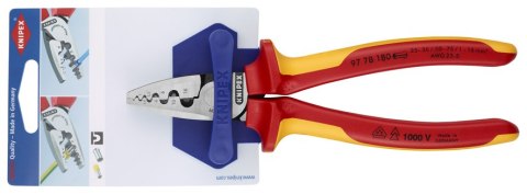 KNIPEX SZCZYPCE DO ZAGNIATANIA TULEJEK 180MM KNIPEX SZCZYPCE DO ZAGNIATANIA TULEJEK 180MM