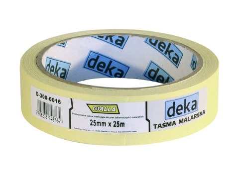DEKA TAŚMA MALARSKA GIALLA 48MM*25M DEKA TAŚMA MALARSKA GIALLA 48MM*25M