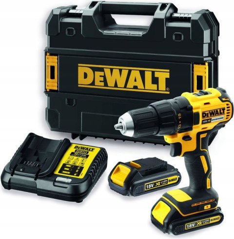 DEWALT WIERTARKO-WKRĘTARKA AKUMULATOROWA XR 18V 2*1.5AH LI DEWALT WIERTARKO-WKRĘTARKA AKUMULATOROWA XR 18V 2*1.5AH LI