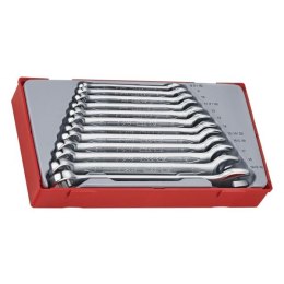 TENG TOOLS ZESTAW KLUCZY PŁASKO-OCZKOWYCH 8-19MM, 12SZT.