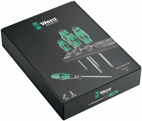 WERA ZESTAW WKRĘTAKÓW KRAFTFORM Z FUNKCJĄ PRZYTRZYMUJĄCĄ 6CZ WERA ZESTAW WKRĘTAKÓW KRAFTFORM Z FUNKCJĄ PRZYTRZYMUJĄCĄ 6CZ
