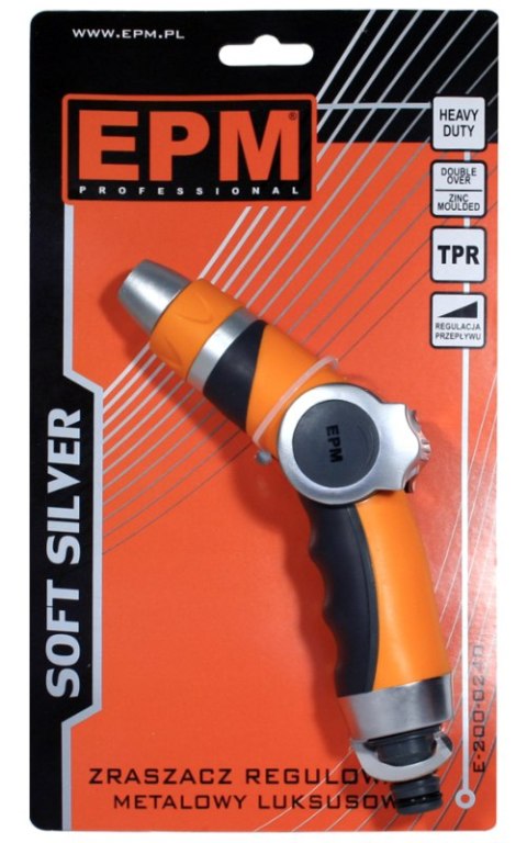 EPM ZRASZACZ PISTOLETOWY REGULOWANY SOFT SILVER EPM ZRASZACZ PISTOLETOWY REGULOWANY SOFT SILVER