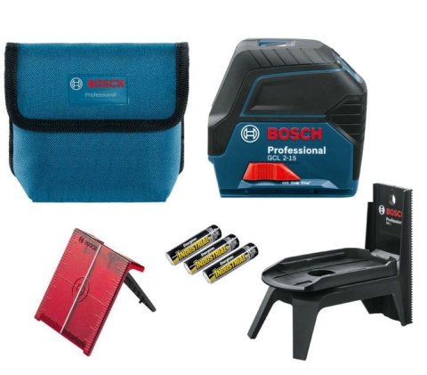 BOSCH LASER KRZYŻOWY GCL 2-15+RM1 BOX BOSCH LASER KRZYŻOWY GCL 2-15+RM1 BOX