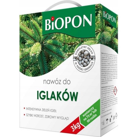 BIOPON NAWÓZ - DO . IGLAKÓW 3 KG BIOPON NAWÓZ - DO . IGLAKÓW 3 KG