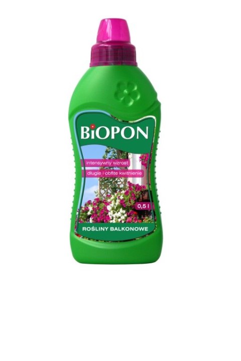 BIOPON NAWÓZ - DO. ROŚLIN BALKONOWYCH 0.5L BIOPON NAWÓZ - DO. ROŚLIN BALKONOWYCH 0.5L