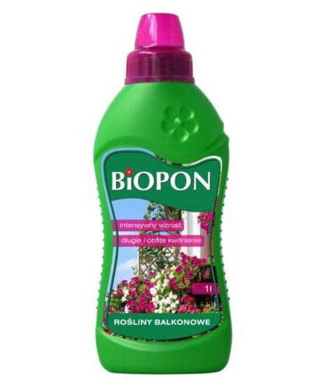 BIOPON NAWÓZ - DO ROŚLIN BALKONOWYCH 1L BIOPON NAWÓZ - DO ROŚLIN BALKONOWYCH 1L