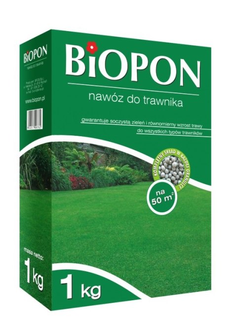 BIOPON NAWÓZ - DO . TRAWNIKA, 1 KG BIOPON NAWÓZ - DO . TRAWNIKA, 1 KG