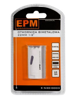 EPM OTWORNICA BI-METALOWA 22MM UCHWYT 1/2''
