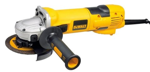 DEWALT SZLIFIERKA KĄTOWA 125MM 1500W SUWAK, REGULACJA PRĘDKOŚCI DEWALT SZLIFIERKA KĄTOWA 125MM 1500W SUWAK, REGULACJA PRĘDKOŚCI