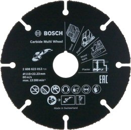 BOSCH TARCZA UNIWERSALNA Z WĘGLIKÓW SPIEKANYCH MULTI WHEEL 115MM