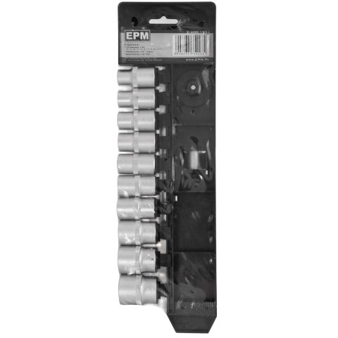 EPM ZESTAW KLUCZY NASADOWYCH 1/2'' 12 CZĘŚCI EPM ZESTAW KLUCZY NASADOWYCH 1/2'' 12 CZĘŚCI