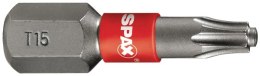 SPAX BIT, GROT, KOŃCÓWKA 15 25MM T-STAR PLUS