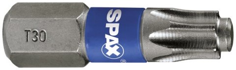 SPAX BIT, GROT, KOŃCÓWKA 30 25MM T-STAR PLUS SPAX BIT, GROT, KOŃCÓWKA 30 25MM T-STAR PLUS