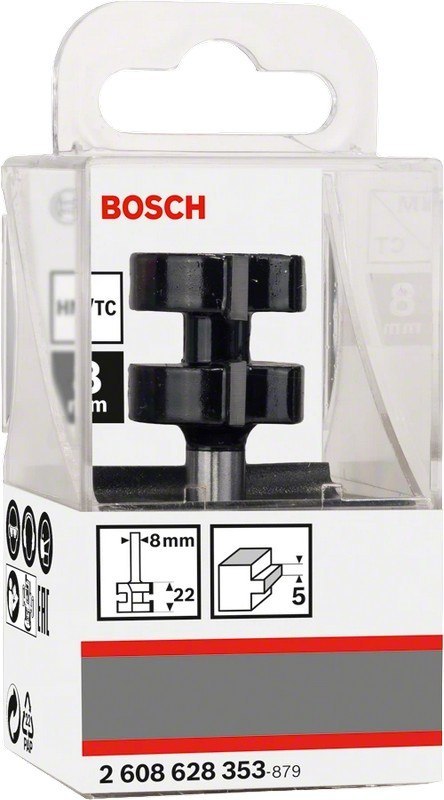 BOSCH FREZ DO PROFILI 8*25*58MM BOSCH FREZ DO PROFILI 8*25*58MM