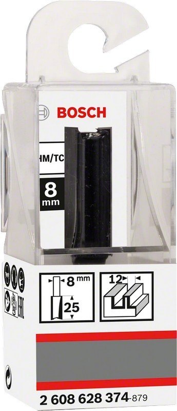BOSCH FREZ DO ROWKÓW 8*12*62MM BOSCH FREZ DO ROWKÓW 8*12*62MM