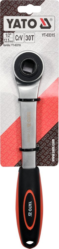 YATO GRZECHOTKA 1/2'' WEWNĘTRZNA Z OTWOREM YATO GRZECHOTKA 1/2'' WEWNĘTRZNA Z OTWOREM