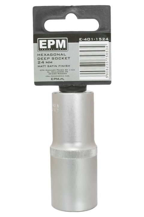 EPM NASADKA DŁUGA 1/2'' 6-KĄTNA SATIN 10MM EPM NASADKA DŁUGA 1/2'' 6-KĄTNA SATIN 10MM