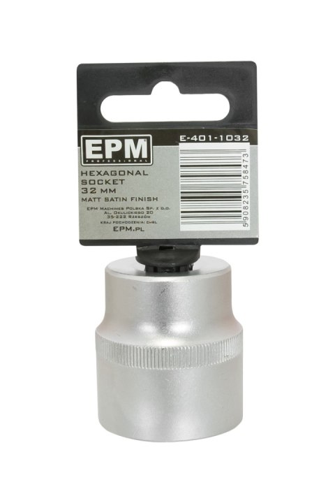 EPM NASADKA KRÓTKA 1/2'' 6-KĄTNA SATIN 12MM EPM NASADKA KRÓTKA 1/2'' 6-KĄTNA SATIN 12MM