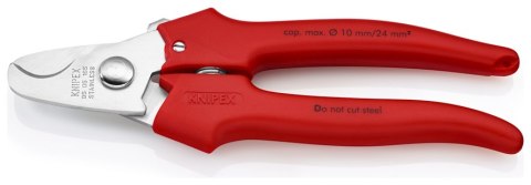 KNIPEX NOŻYCE DO KABLI 165MM, RĘKOJEŚĆ Z TWORZYWA KNIPEX NOŻYCE DO KABLI 165MM, RĘKOJEŚĆ Z TWORZYWA