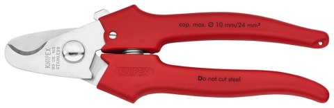 KNIPEX NOŻYCE DO KABLI 165MM, RĘKOJEŚĆ Z TWORZYWA KNIPEX NOŻYCE DO KABLI 165MM, RĘKOJEŚĆ Z TWORZYWA