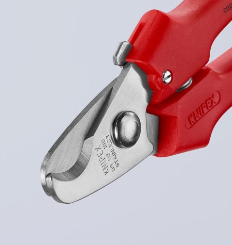 KNIPEX NOŻYCE DO KABLI 165MM, RĘKOJEŚĆ Z TWORZYWA KNIPEX NOŻYCE DO KABLI 165MM, RĘKOJEŚĆ Z TWORZYWA