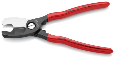 KNIPEX NOŻYCE DO KABLI 200MM KNIPEX NOŻYCE DO KABLI 200MM
