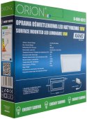 ORION PANEL LED NATYNKOWY Z ZASILACZEM RAND 174*174 12W