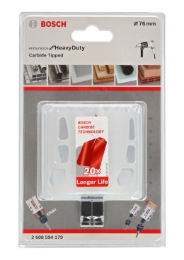 BOSCH PIŁA OTWORNICA Z WĘGLIKÓW ENDURANCE FOR HEAVY DUTY 76MM