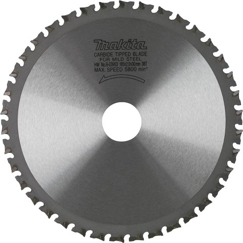 MAKITA PIŁA SPIEKOWA DO METALU SPACJALIZED 185*30 38Z MAKITA PIŁA SPIEKOWA DO METALU SPACJALIZED 185*30 38Z
